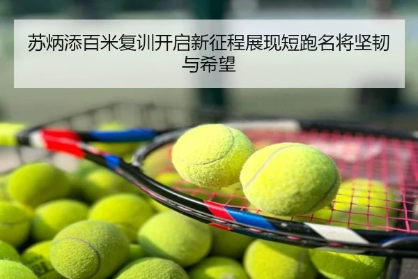 苏炳添百米复训开启新征程展现短跑名将坚韧与希望